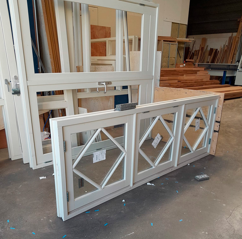 Tweelingglas-raam op maat