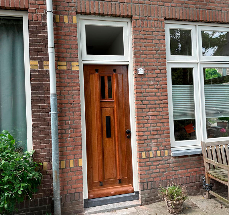 Houten schuifpui Tweelingtimmerfabriek